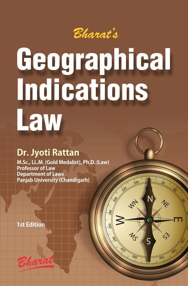Geographical Indications Law By Jyoti Rattan Edition July 2021