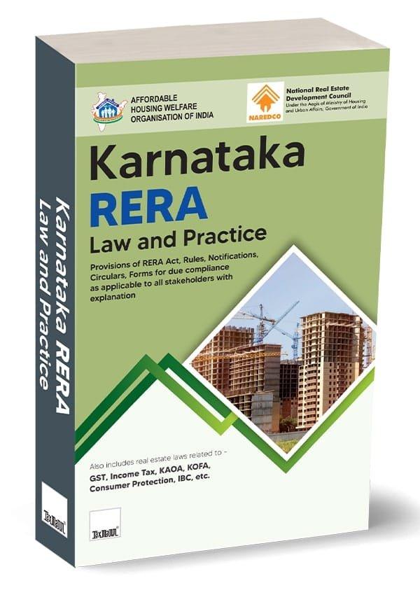 Taxmann Karnataka RERA Law & Practice By Ramesh S. Prabhu, Vinay Thyagaraj Edition June 2024