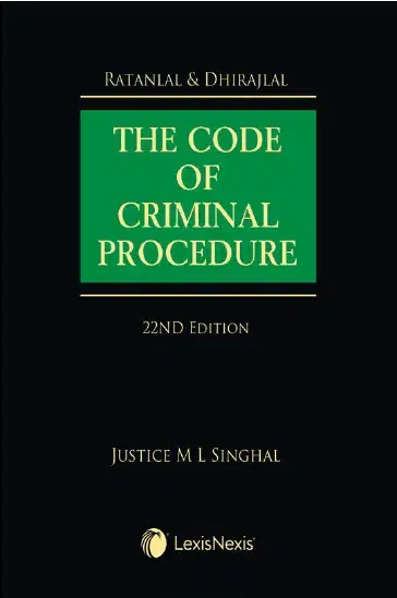 Lexis Nexis The Code of Criminal Procedure By Ratanlal & Dhirajlal Edition 2021