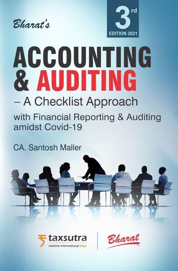 Bharat Accounting & Auditing - A Checklist Approach By Santosh Maller Edition 2021