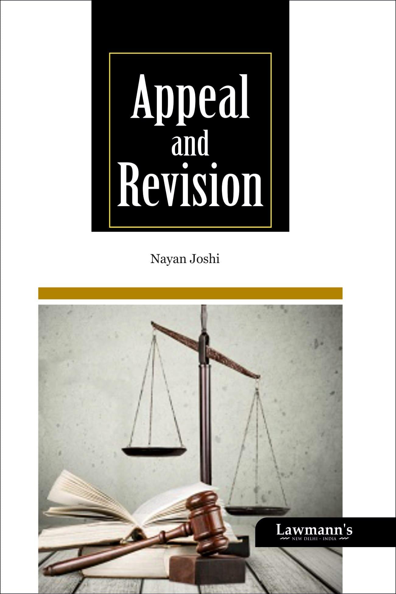 Lawmann Appeal and Revisions By Nayan Joshi Edition 2025