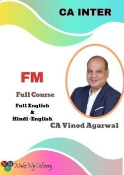 CA Inter Financial Management CA Vinod Kumar Agarwal Sept 25 Exam