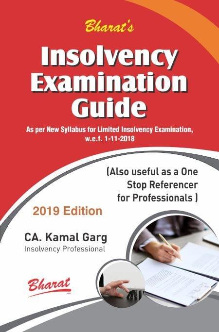 Bharat Insolvency Examination Guide By Kamal Garg Edition 2019