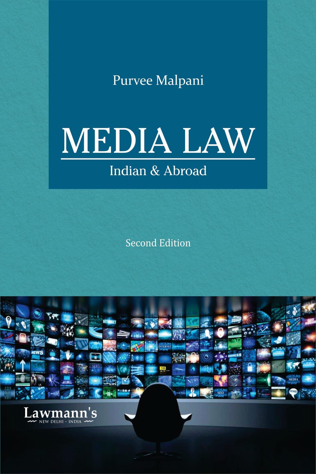 Lawmann Media Law (Indian & Abroad) By Purvee Malpani Edition 2024