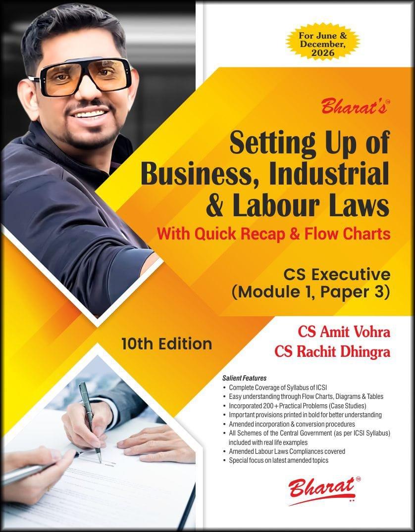 CS Executive SBIL By CS Amit Vohra , CS Rachit Dhingra For June 26 Exam