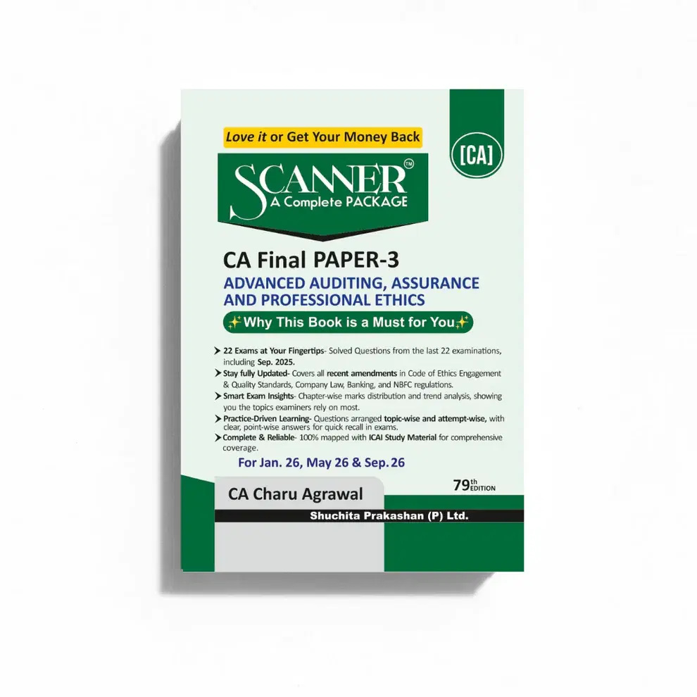 Shuchita Solved Scanner CA Final Audit By CA Charu Agarwal Jan 26 Exam