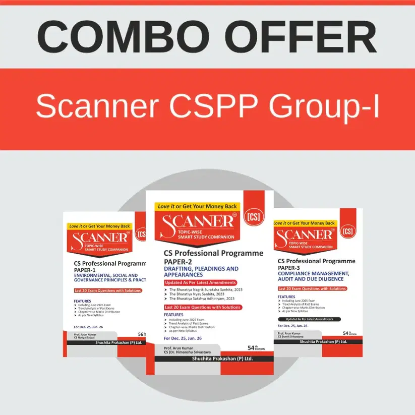 Shuchita Solved Scanner's CS Professional Group I Dec 25 Exam