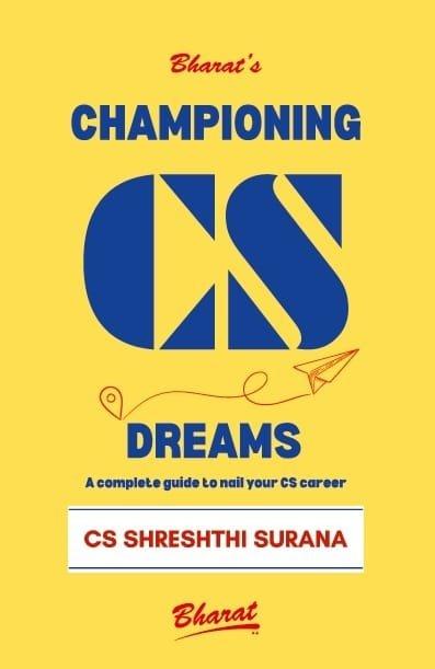 Bharat Championing CS Dreams By CS Shreshthi Surana Edition 2024