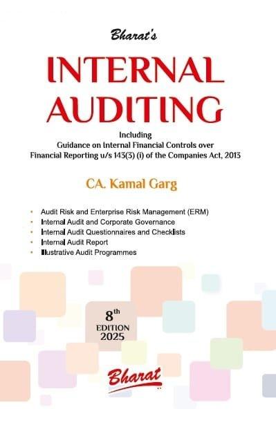 Bharat Handbook on Internal Auditing By CA Kamal Garg Edition May 2025