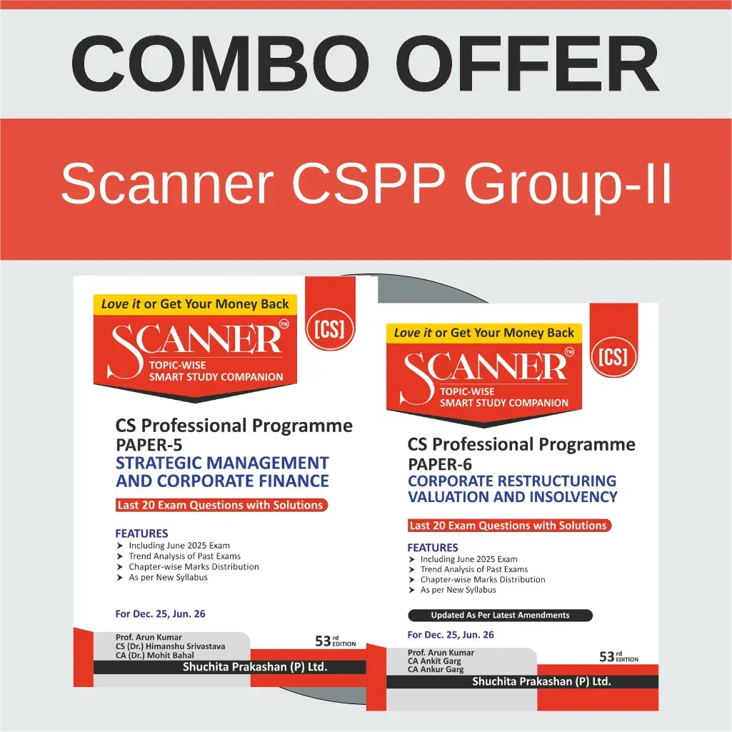 Shuchita Solved Scanner CS Professional Group 2 (Paper 5,6) Dec 25 Exam