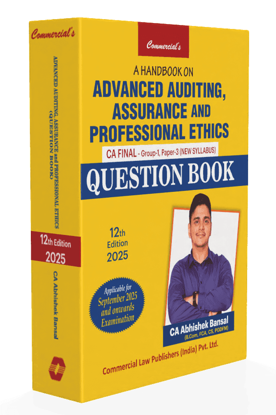 CA Final Audit Question Bank By CA Abhishek Bansal Edition Jan 26 Exam